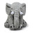PLUSH TOY ELEPHANT FIGURE 55cm WHOLESALE FROM FACTORY